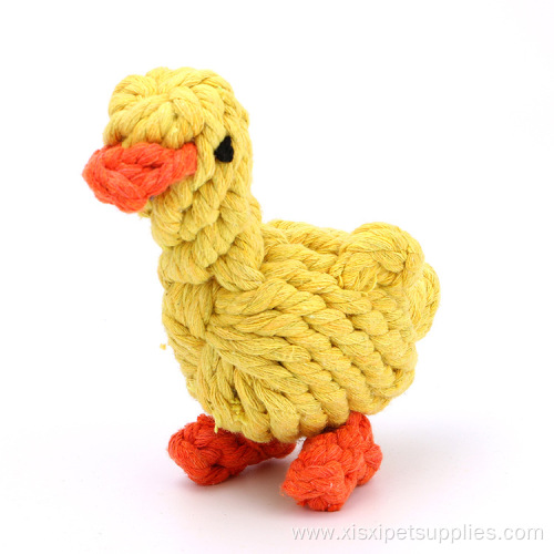 rope dog chew cleaning teeth toy for pet